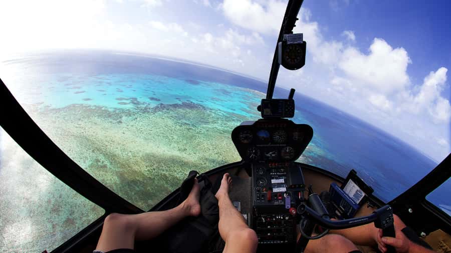 Cairns: Great Barrier Reef Cruise & Scenic Helicopter Flight - Starting at Marlin Marina before the long ride out