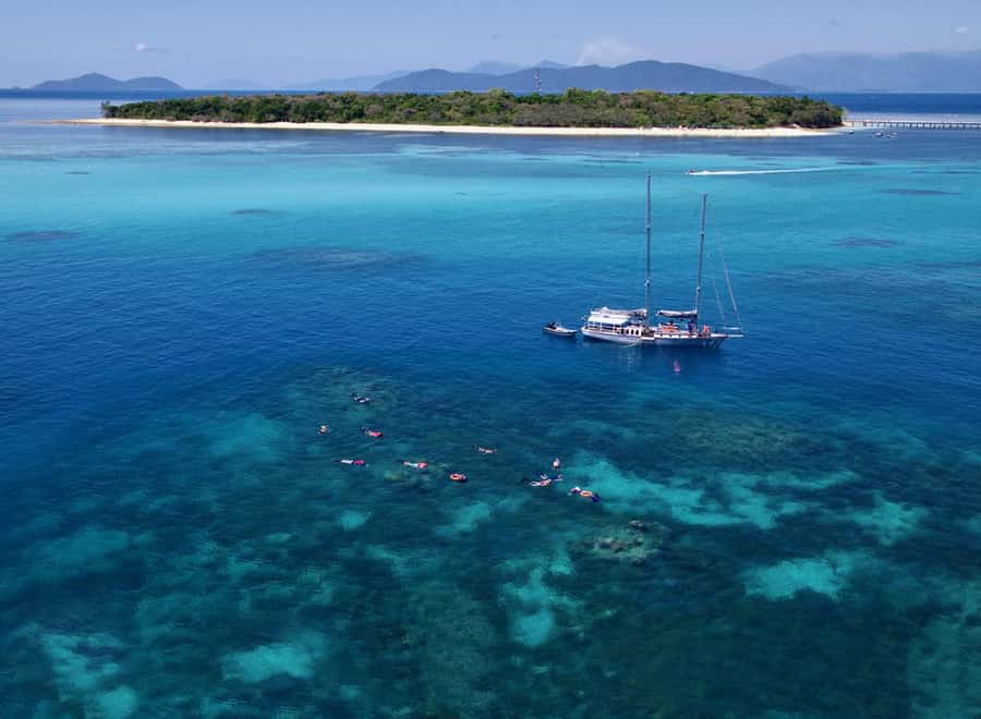 Cairns: Green Island & Great Barrier Reef Sailing Tour - Green Island gives you a change of pace