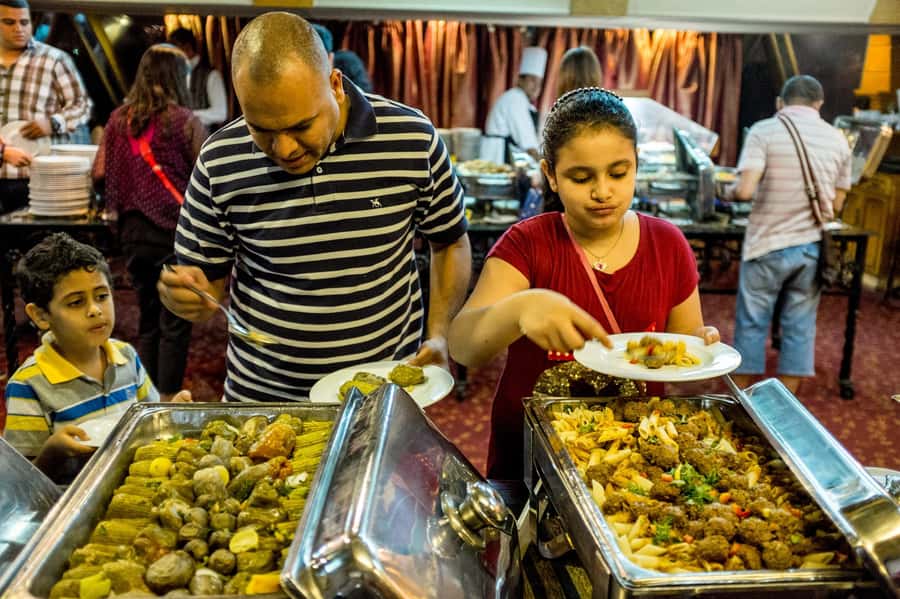 Cairo: Dinner Cruise on the Nile River - The Nile after dark, best seen from the upper deck
