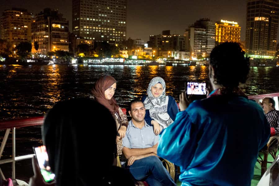 Cairo: Nile Sunset Dinner Cruise, Show & Optional Transfer - What you get from the open buffet