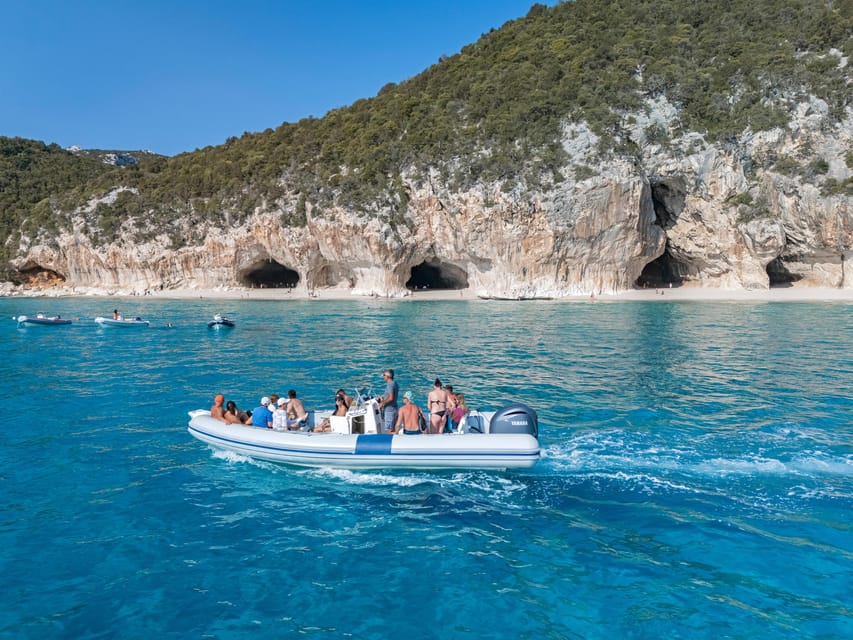 Cala Gonone: Gulf of Orosei Dinghy Cruise with Swim Stops - Beach stops at Cala Mariolu, Cala Biriola, and Cala Luna