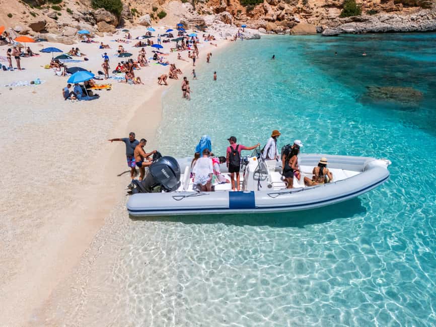 Cala Gonone: Gulf of Orosei Dinghy Cruise with Swim Stops - Caves, arches, and close-up coastal scenery