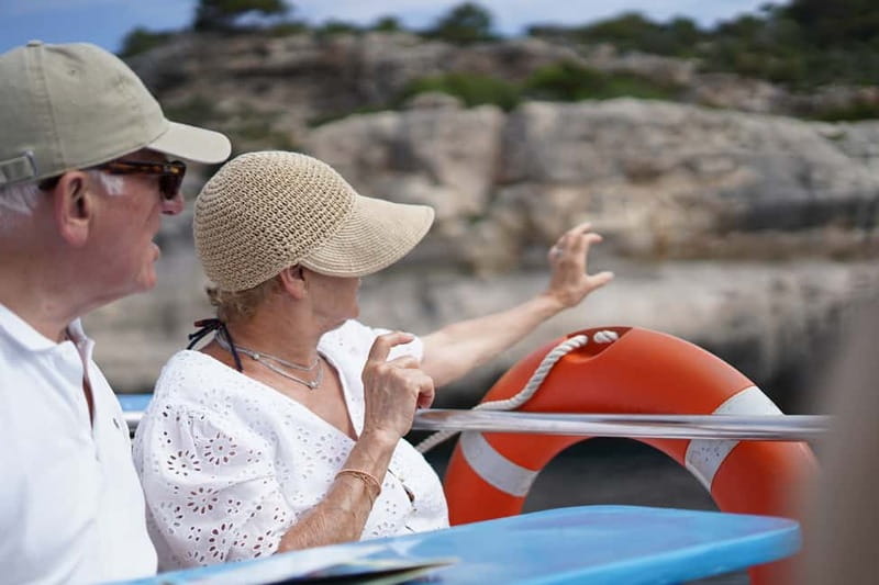 Cala'n Bosc: 3.5-Hour South Coast Sightseeing Boat Trip - The one-hour stop at Cala Trebalúger