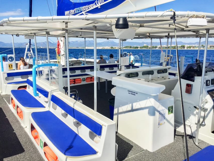 Cambrils: Costa Daurada Sail Catamaran Cruise - What the boat feels like when it is full