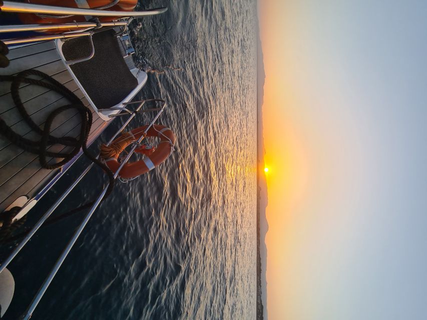 Cambrils: Costa Dorada Sunset Catamaran Cruise with Drinks - Leaving Cambrils for the Costa Dorada