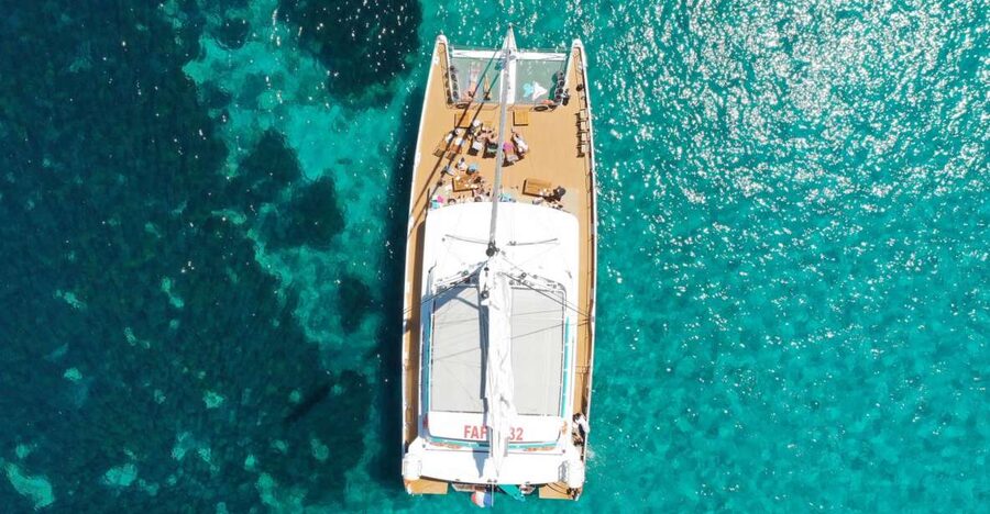 Cannes: Half-Day Catamaran Cruise - The 2:00 PM ferry from Cannes