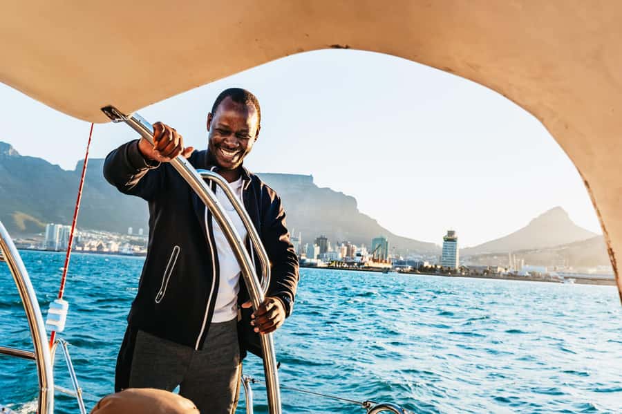 Cape Town: Sunset Catamaran Cruise on Table Bay with Bubbles - At a glance