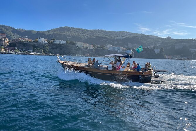 Capri Blue Grotto Small-Group Boat Day Tour From Sorrento - Leaving Sorrento along the Marina Piccola coast