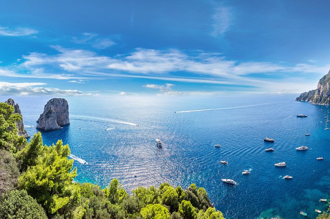 Capri Boat Tour from Sorrento: Swim, Grottos & Light Lunch - White Grotto, Marvelous Grotto, and the island cliffs