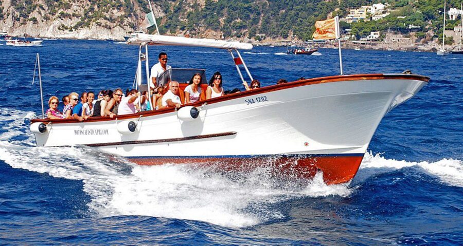 Capri: Island Boat Tour with Blue Grotto Stop - Grotta Bianca and the Arco Naturale