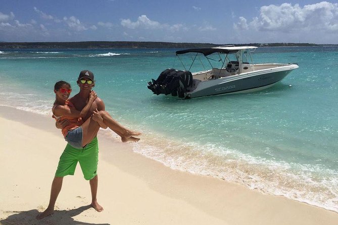 Captain Bob Speed Boat, Snorkeling, Beach Tour & Lunch St Maarten - Pinel Island: lunch, calm water, and time to relax