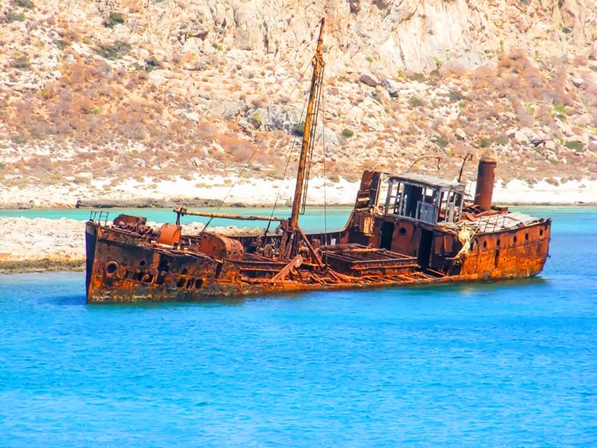 Chania Areas/Kalyves:Gramvousa Island & Balos,Boat Tkt Extra - The ferry from Kissamos to Gramvousa