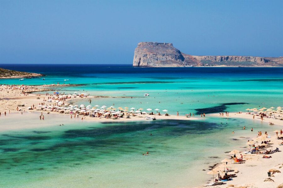 Chania Areas/Kalyves:Gramvousa Island & Balos,Boat Tkt Extra - Three hours at Balos, with one important limitation