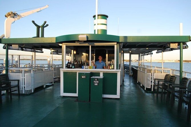 Charleston Harbor History Day-Time or Sunset Boat Cruise - Fort Moultrie, Fort Johnson, and the church steeple