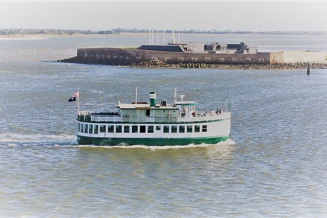 Charleston Harbor History Day-Time or Sunset Boat Cruise - The Battery, Waterfront Park, and Charleston’s city view