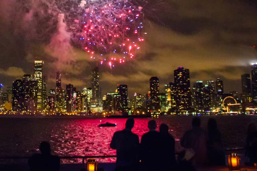 Chicago: Fireworks Cruise with Lake or River Viewing Options - Taking the 2 to 2.5-hour Lake Michigan cruise