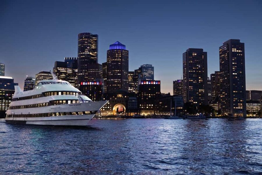 City Cruises Boston: Harbor Buffet Lunch or Dinner Cruise - The Boston Harbor route, from Seaport to Castle Island