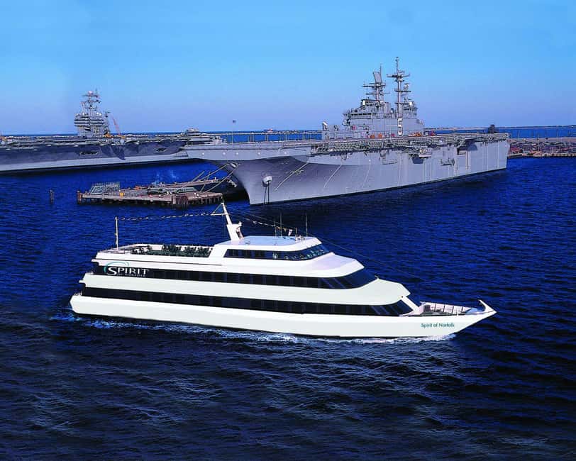 City Cruises Norfolk: Lunch, Brunch, or Dinner Buffet Cruise - A meal cruise with Norfolk’s Navy waterfront as the backdrop