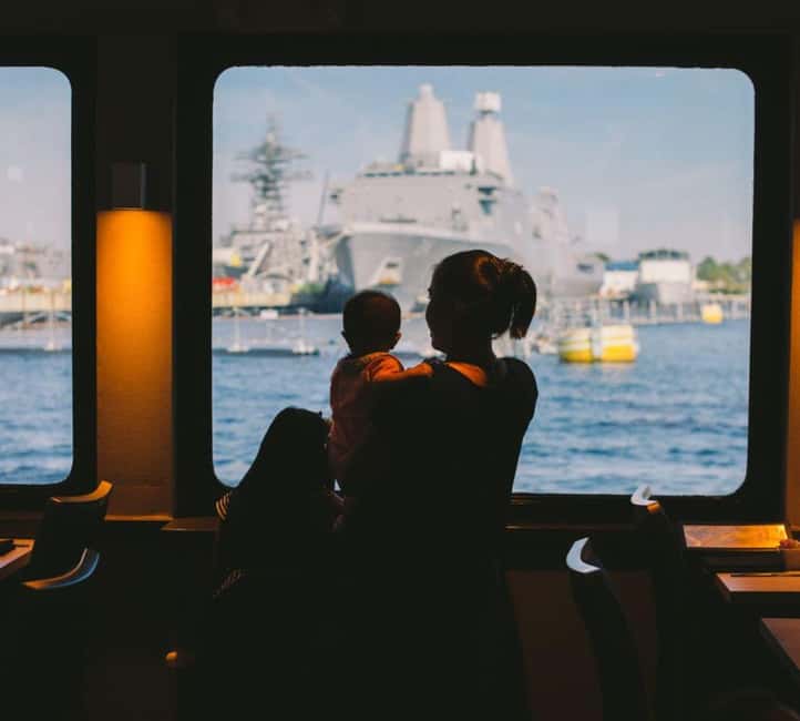 City Cruises Norfolk: Lunch, Brunch, or Dinner Buffet Cruise - The outdoor deck is worth making time for