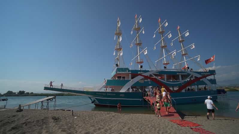 City of Side: Boat Tour on the Manavgat River w/ Bazaar Trip - Cruising toward the river mouth