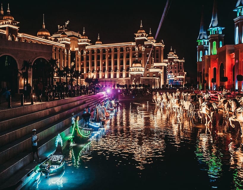 City of Side: Land of Legends Transfer & Boat Parade Show - Arriving at the Turkish Disneyland