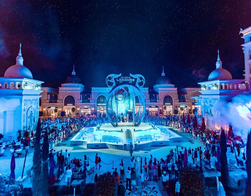 City of Side: Land of Legends Transfer & Boat Parade Show - Who should book this transfer?