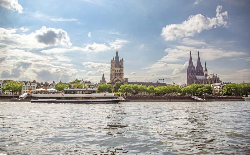 Cologne: 1-hour Rhine Cruise in Cologne - What this one-hour Rhine cruise actually gives you