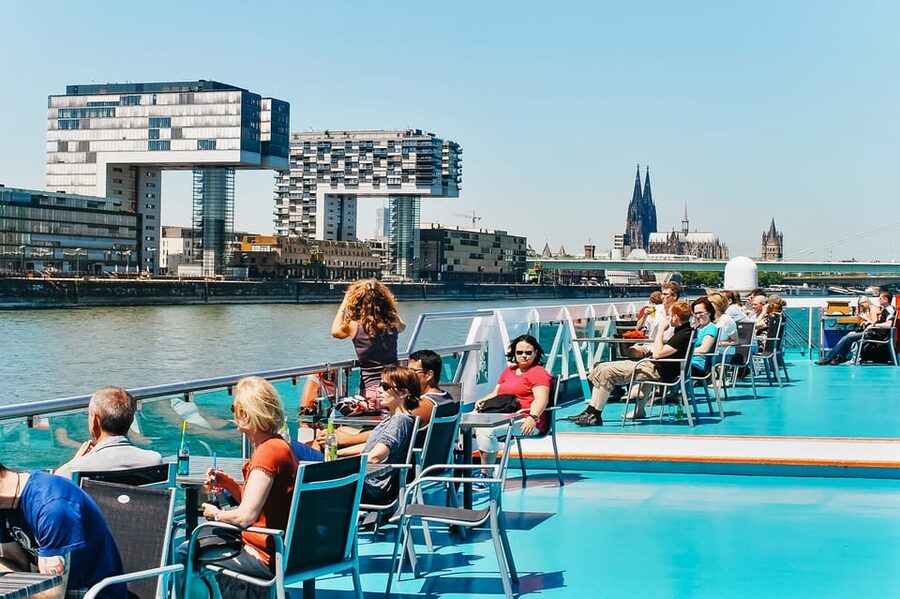 Cologne: Panoramic City Cruise - What the boat is like onboard