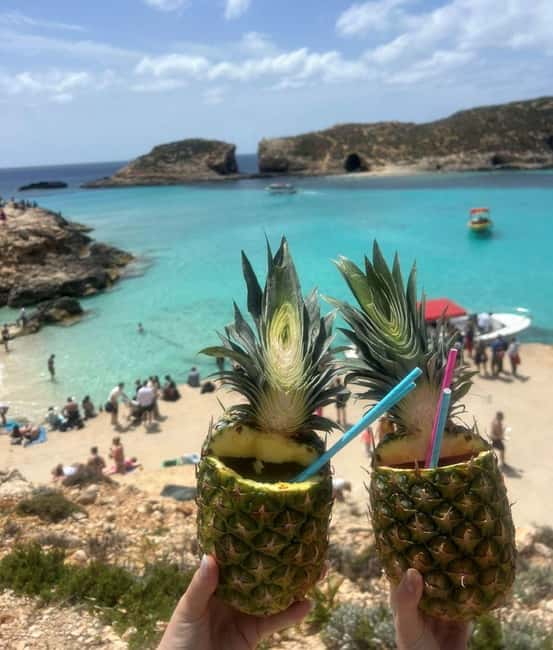 Comino: Blue Lagoon & Caves Boat Cruise - Four and a half hours at Blue Lagoon