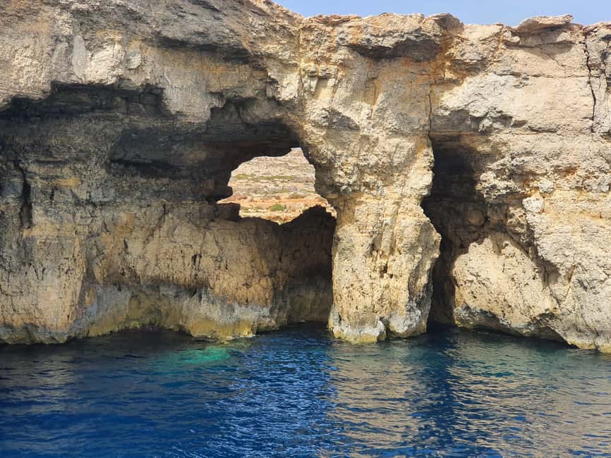 Comino: Blue Lagoon & Caves Boat Cruise - Crystal Lagoon, Saint Mary’s Tower, and the return route