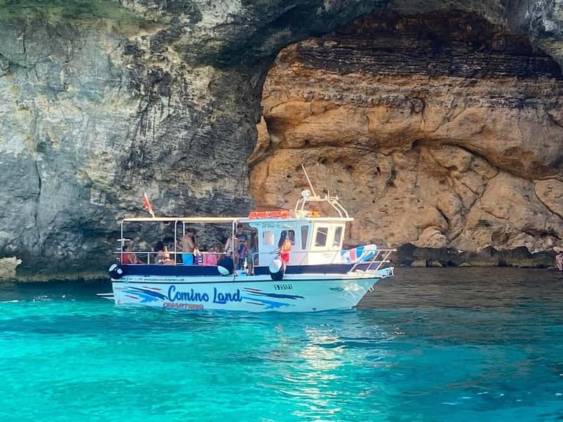 Comino: Blue Lagoon, Crystal Lagoon and Sea Caves Boat Tour - What is included, and what costs extra