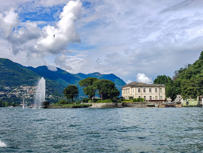 Como: Lake Como Shared Boat Tour - The opposite shore and the modern luxury hotels