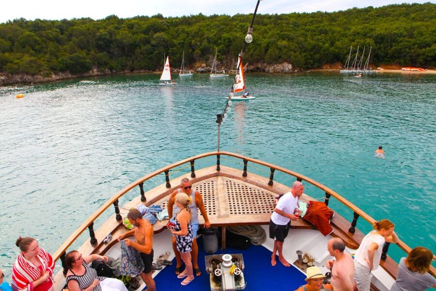 Corfu: Day Cruise to the Blue Lagoon with Visit to Syvota - Papanikolis Cave is a quick but memorable stop