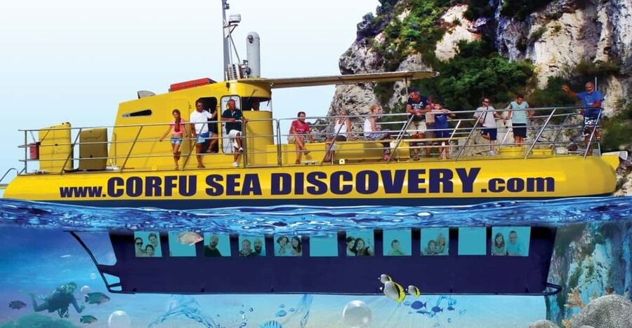 Corfu: Underwater Cruise in Paleokastritsa - Captain Nemo and the Paleokastritsa setting