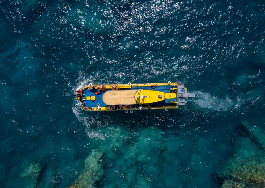 Corfu: Underwater Cruise in Paleokastritsa - Inside the 2.2-meter underwater cabin