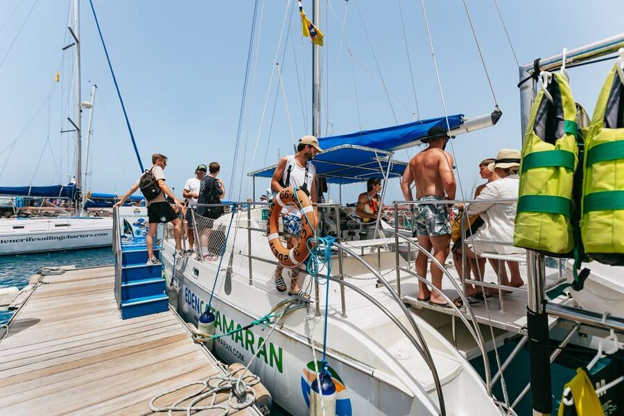 Costa Adeje: Whale Watching Catamaran Tour with Drinks - Who should book the 2-hour or 3-hour trip?