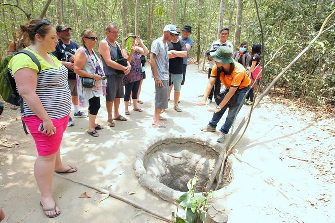 CuChi Tunnels&Mekong Delta-Boat,TukTuk,Coconut Village SmallGroup - The morning begins underground at Cu Chi