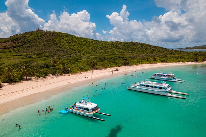 Culebra Snorkeling Tour by Catamaran from Fajardo - Rough seas are part of the deal