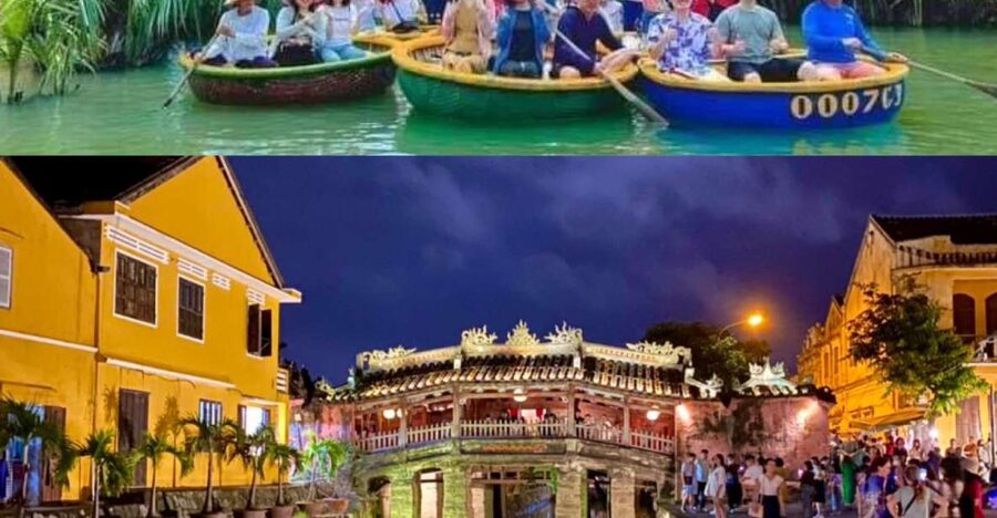 Da Nang/Hoi An: Coconut Village Boat and Hoi An City Tour - Hoi An’s old town in a concentrated walking tour