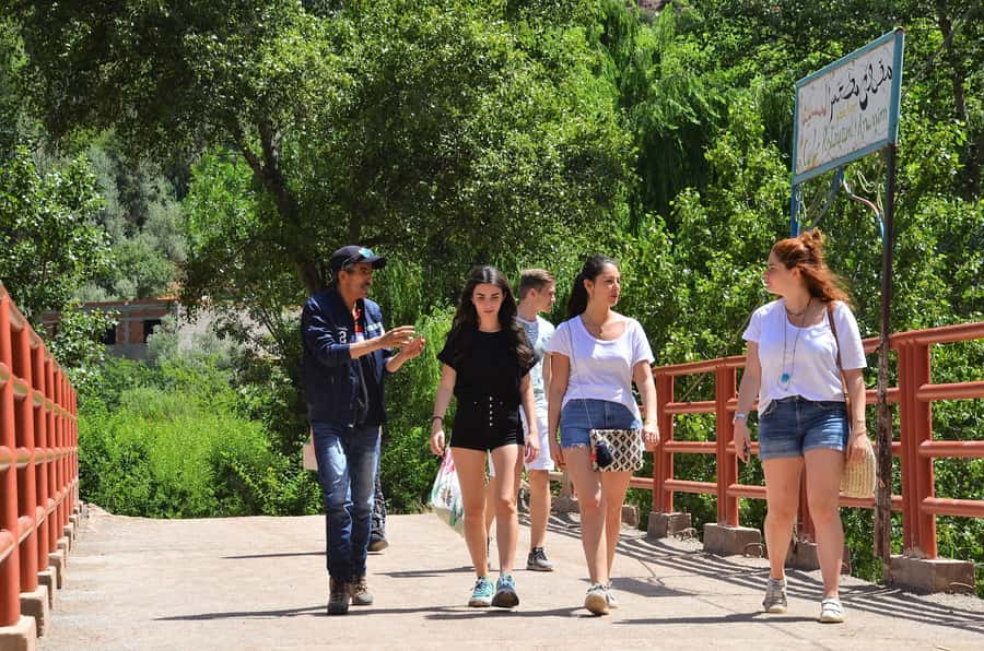 Day Trip To Ouzoud Waterfalls & Boat Ride From Marrakech - Reaching the 110-meter Ouzoud Falls