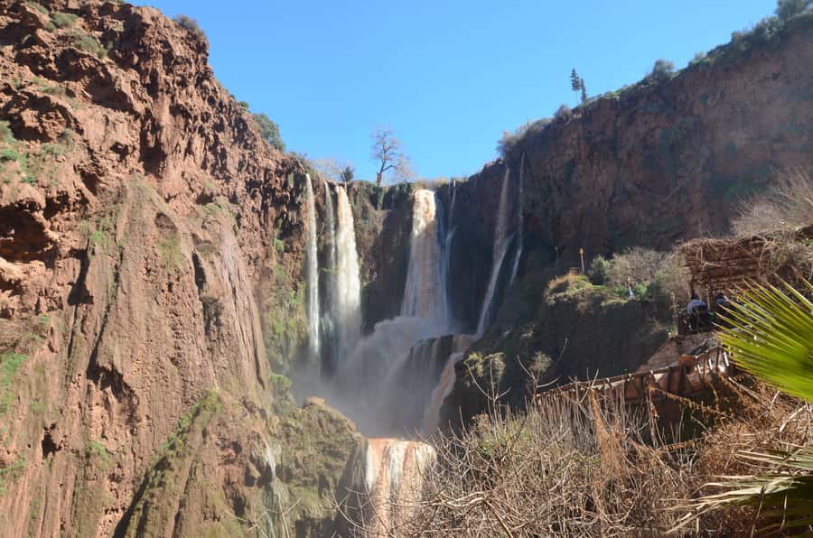 Day Trip To Ouzoud Waterfalls & Boat Ride From Marrakech - Barbary macaques near the walking paths