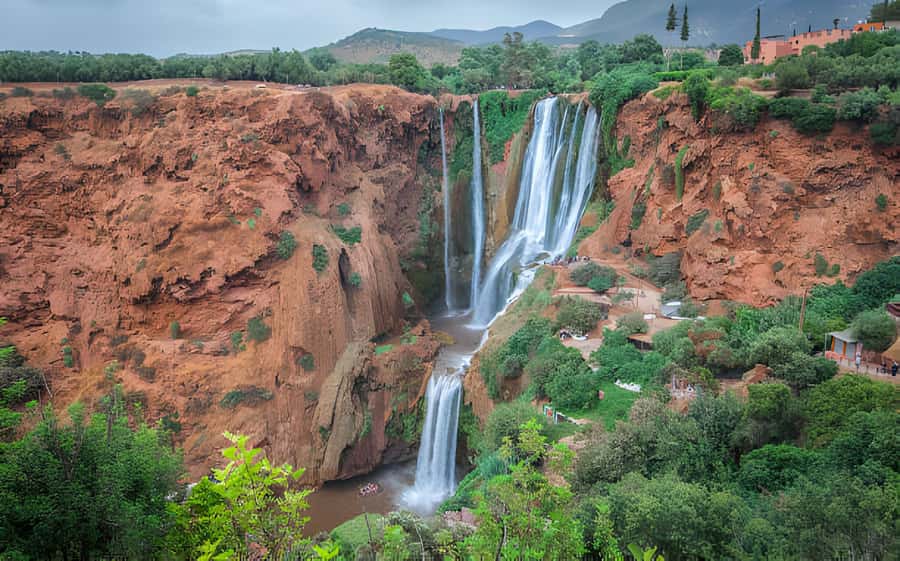 Day Trip To Ouzoud Waterfalls (Guide Hik & Boat option) - The Boat Ride Under the Falling Water