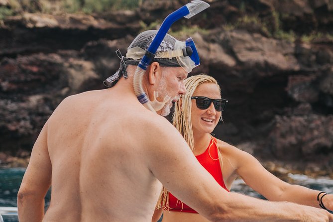 Deluxe Snorkel & Dolphin Watch Aboard a Luxury Catamaran from Kailua-Kona - Rough water and seasickness: take this seriously