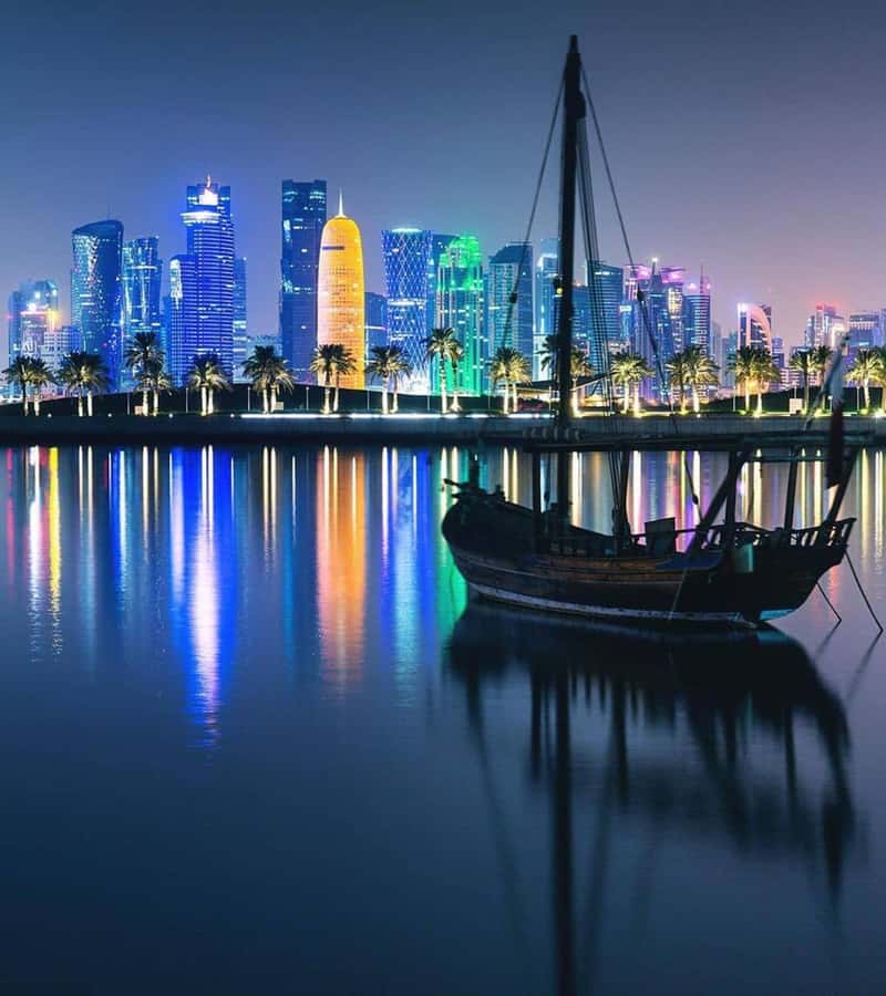 Doha: Traditional Dhow Cruise with Dinner Option - A one-hour cruise with a changing view