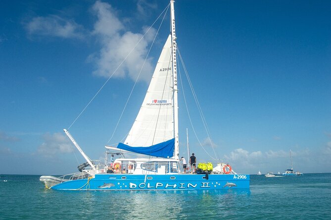 Dolphin Catamaran Snorkel and Sail with Open Bar - The Rope Swing and Spinning Water Slide