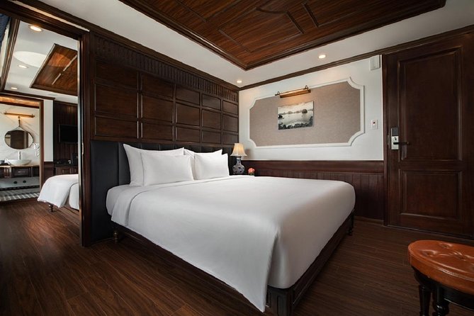 Doris Cruise 5 star cruise 2 days visiting Halong Bay Lan Ha Bay private balcony - Returning to Hanoi by lunchtime