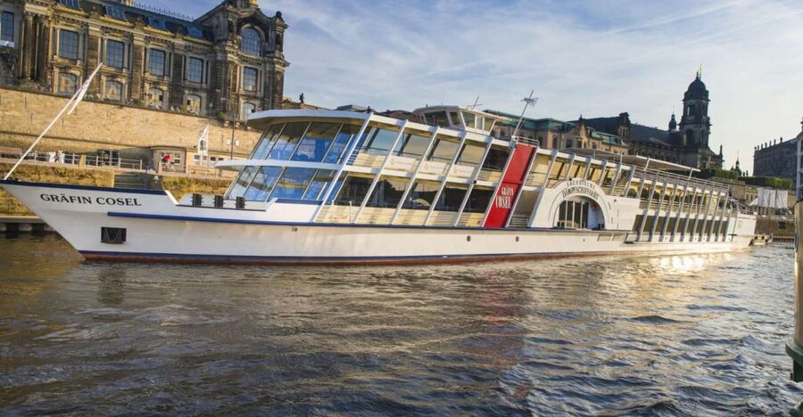 Dresden: River Sightseeing Boat Cruise - Boarding beneath Brühl’s Terrace