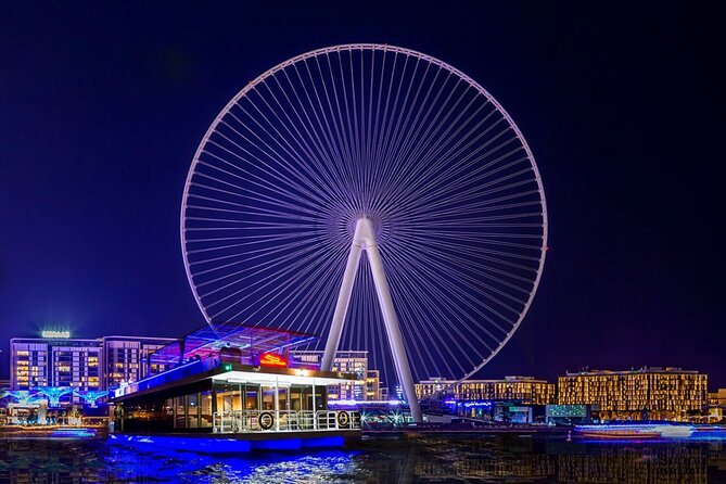 Dubai: 1-Hour Ain Boat Cruise - Ain Dubai from the water