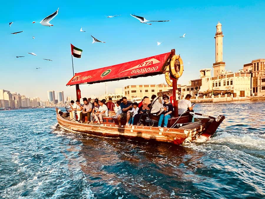Dubai: Authentic Old Town, Souks, Tastings & Abra Boat Tour - Coffee, saffron tea, dates, and local sweets