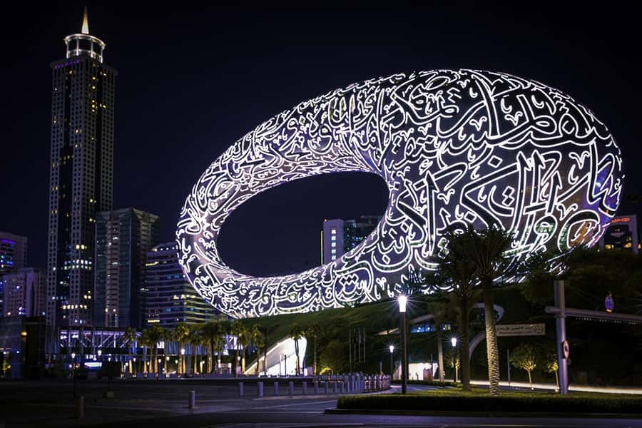 Dubai: Big Bus Panoramic Night Tour & Optional Dinner Cruise - Dubai Harbour, Palm Jumeirah, and Atlantis